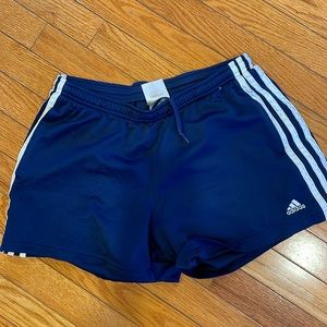 Adidas athletic shorts with pockets
